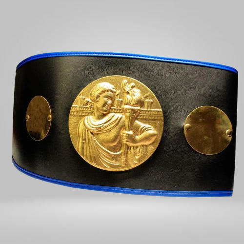 Amber Fight Gear Deluxe Championship Boxing Synthetic Fight Tournament Inspired Belt Replica - photo 2 of 3 | Brex International