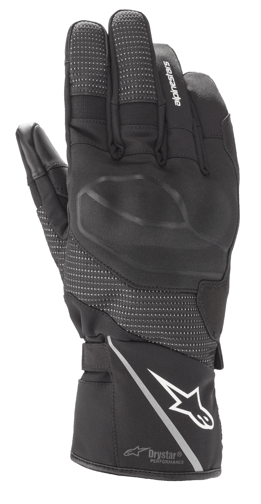 Andes V3 Drystar® Glove - Black - Alpinestars motorcycle gloves, view 1