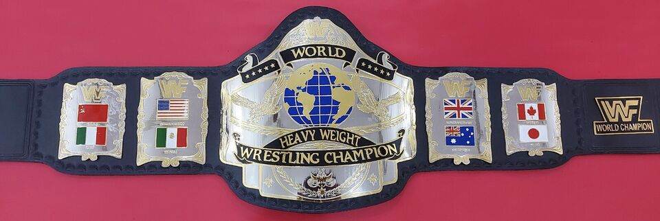 Andre 86 World Heavyweight Wrestling Championship Title Inspired Belt - photo 4 of 6 | Brex International