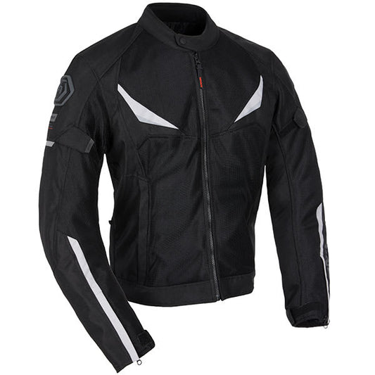 ARMR Eyoshi 3.0 Air Jacket - Black / Light Grey - ARMR motorcycle jacket, view 1