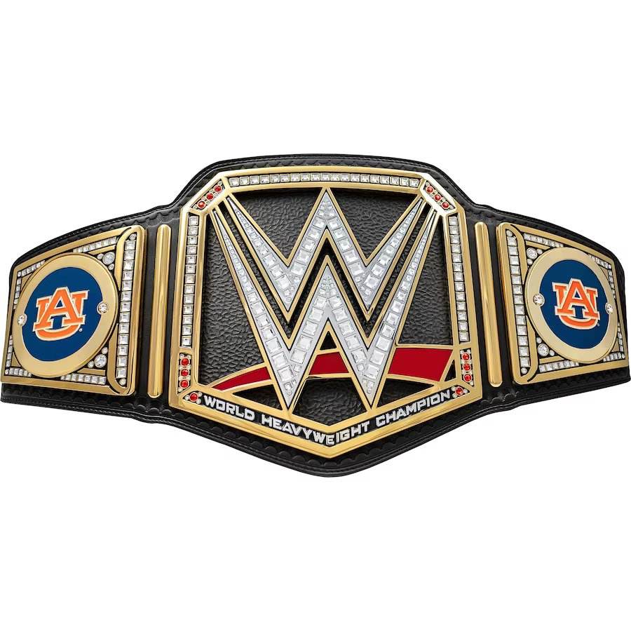 Auburn Tigers WWE Championship Inspired Collectible Title Belt - photo 1 of 4 | Brex International