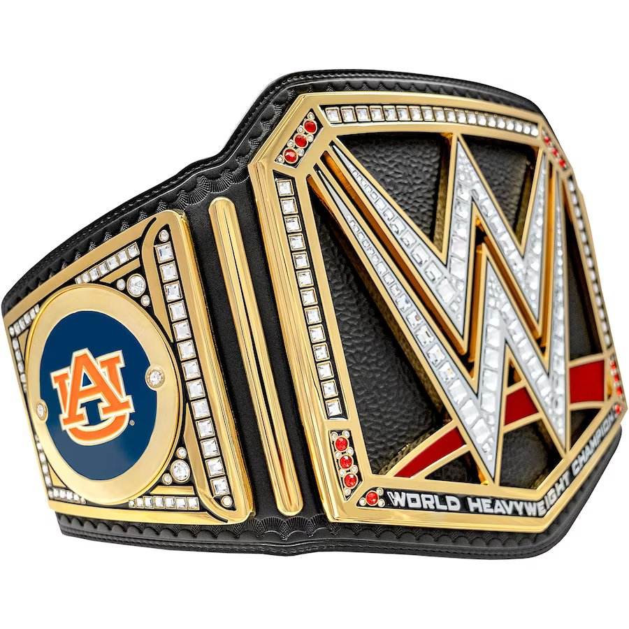 Auburn Tigers WWE Championship Inspired Collectible Title Belt - photo 2 of 4 | Brex International