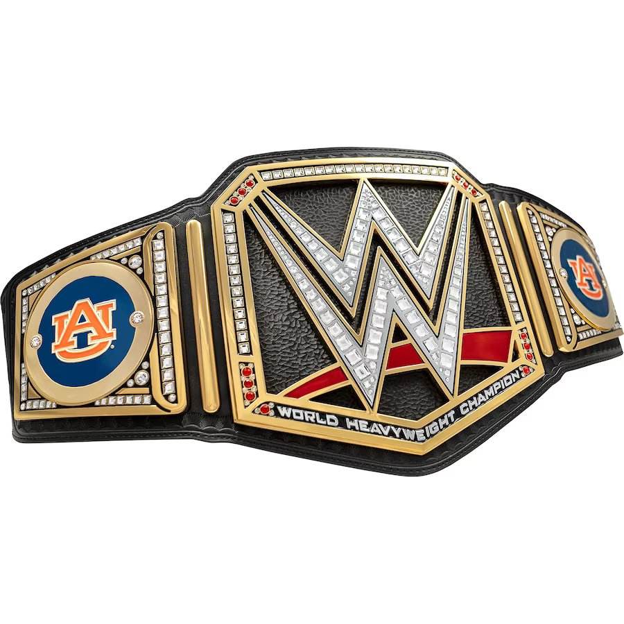 Auburn Tigers WWE Championship Inspired Collectible Title Belt - photo 3 of 4 | Brex International