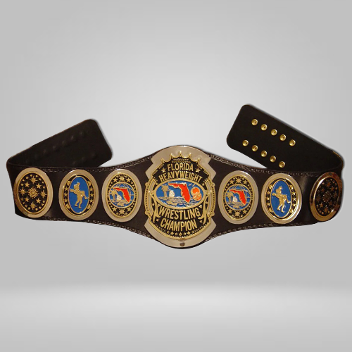 AWA Florida Heavyweight Wrestling Championship Inspired Belt Replica - photo 2 of 3 | Brex International