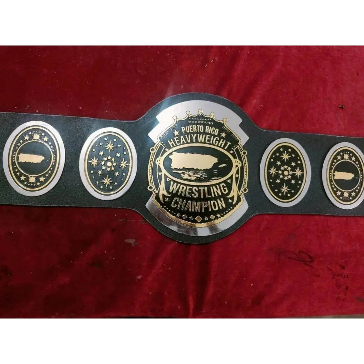 AWA Southern Heavyweight Dual Plate Inspired Championship Belt - photo 4 of 5 | Brex International