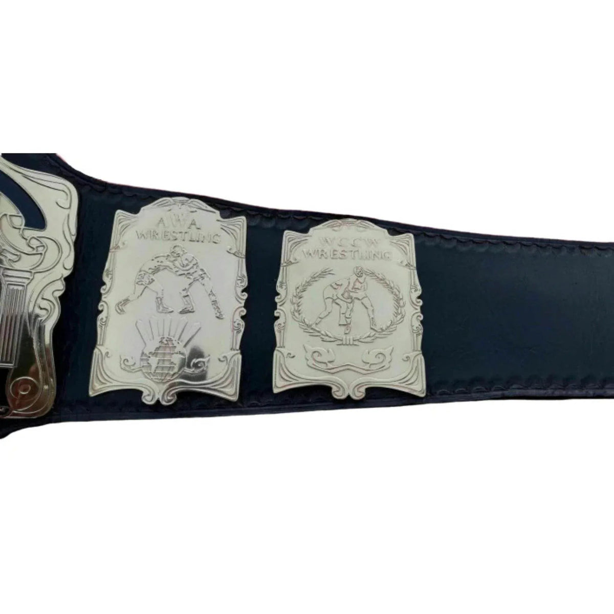 AWA Unified World Heavyweight Wrestling Championship Inspired Brass Belt - photo 2 of 4 | Brex International
