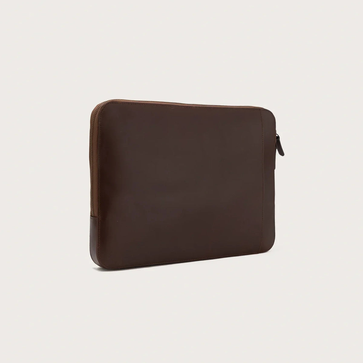 Brex Baxter Vintage Brown Leather Laptop Sleeve - brown vintage leather laptop sleeve, view 9