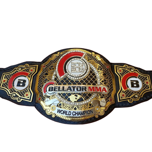 Bellator MMA World Heavyweight Championship Inspired Collectible Title Belt - photo 1 of 8 | Brex International