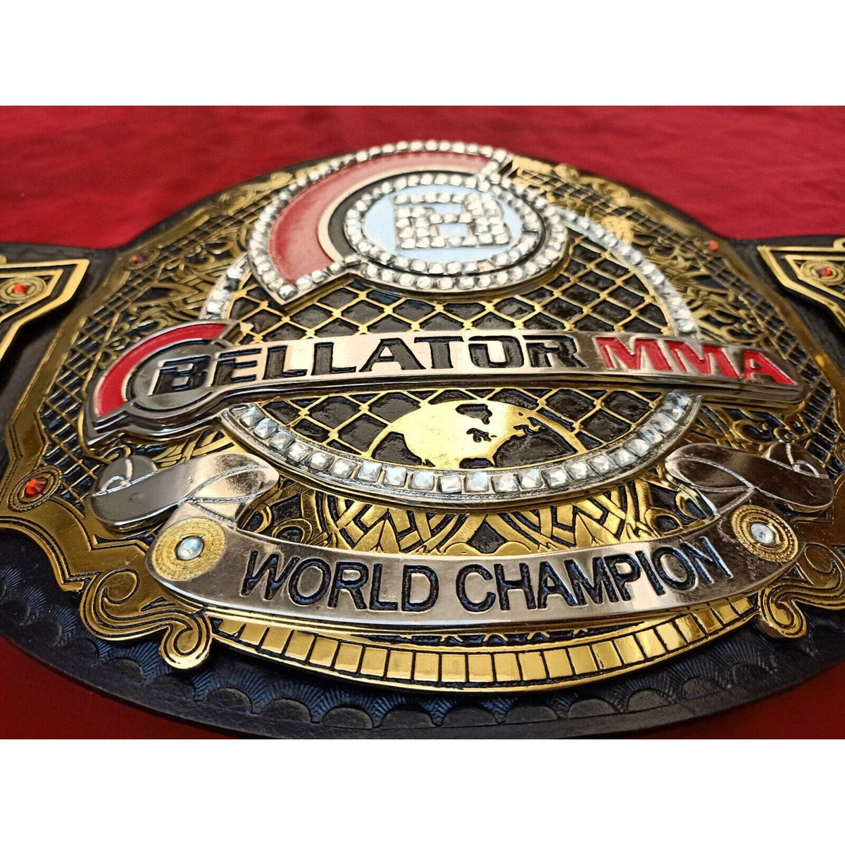 Bellator MMA World Heavyweight Championship Inspired Collectible Title Belt - photo 4 of 8 | Brex International