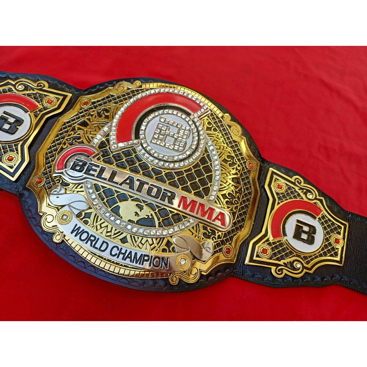 Bellator MMA World Heavyweight Championship Inspired Collectible Title Belt - photo 6 of 8 | Brex International