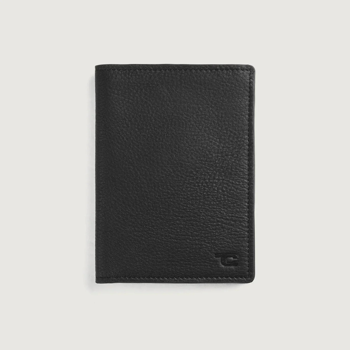 Brex Bernardi Black Leather Travel Wallet - black travel leather wallet, view 1
