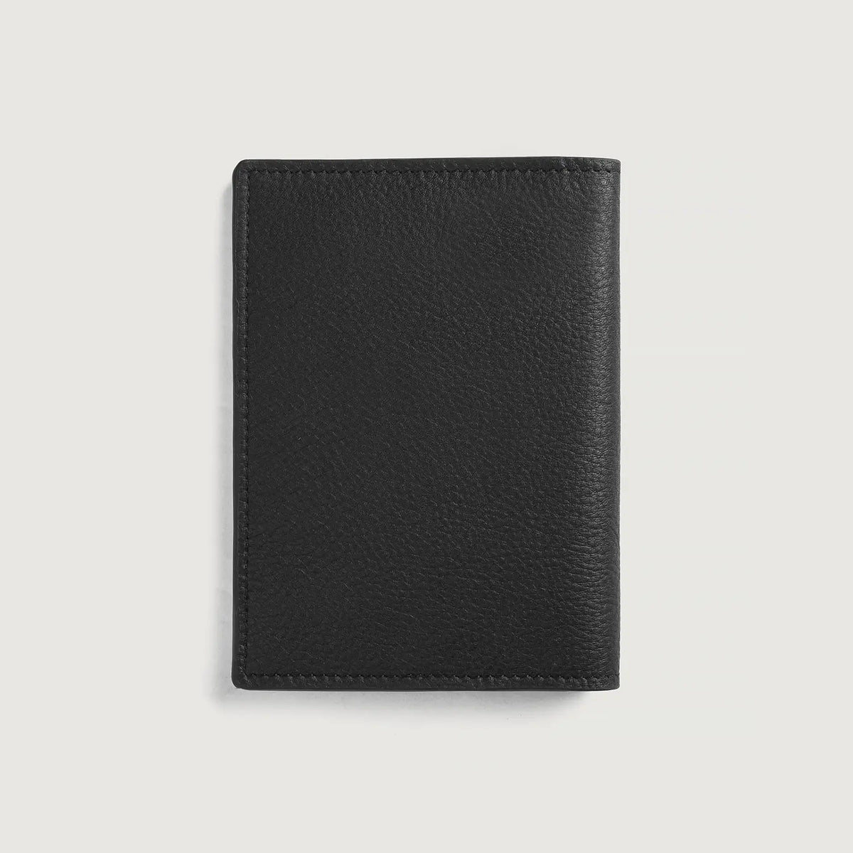 Brex Bernardi Black Leather Travel Wallet - black travel leather wallet, view 2