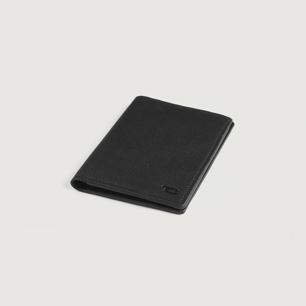 Brex Bernardi Black Leather Travel Wallet - black travel leather wallet, view 3