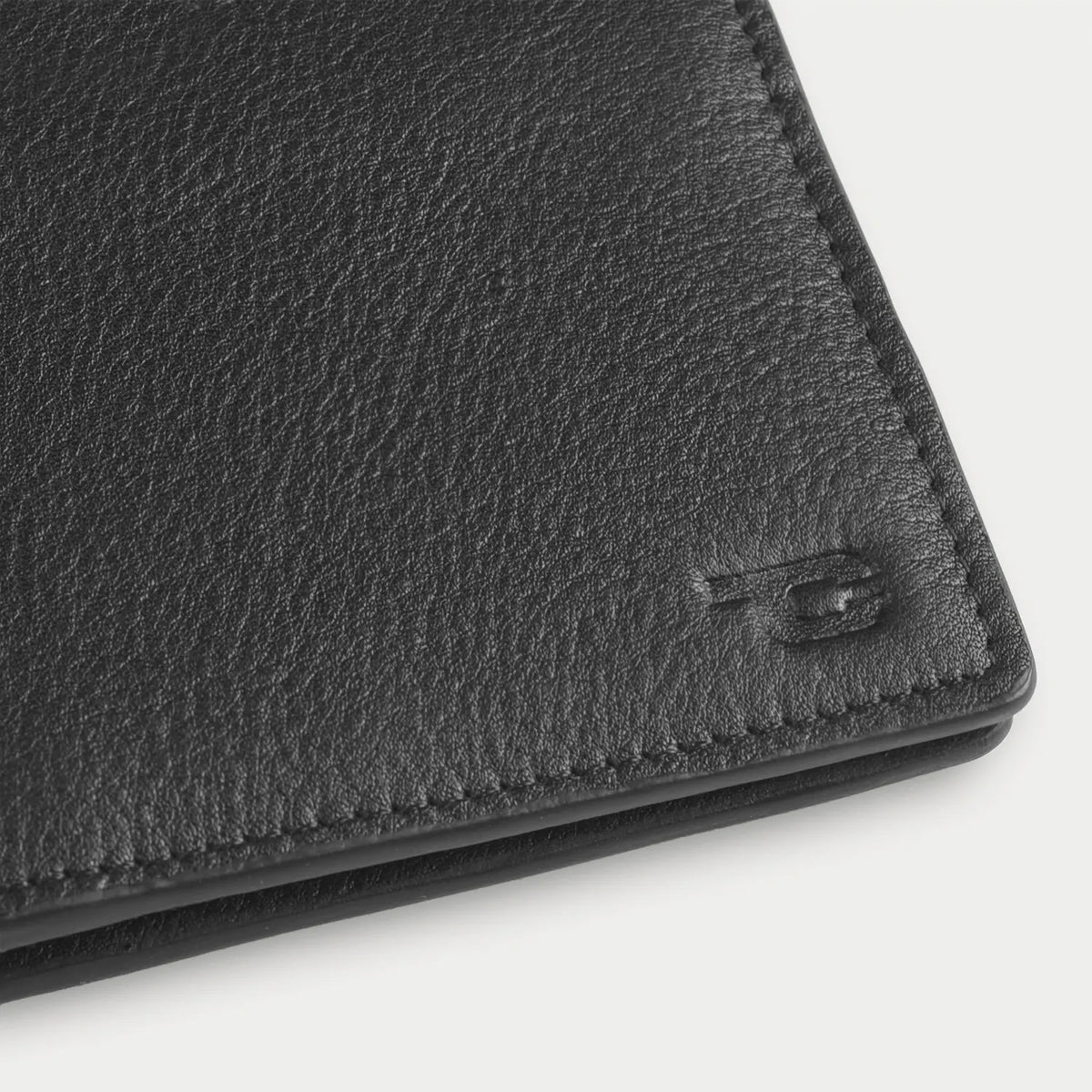 Brex Bernardi Black Leather Travel Wallet - black travel leather wallet, view 6