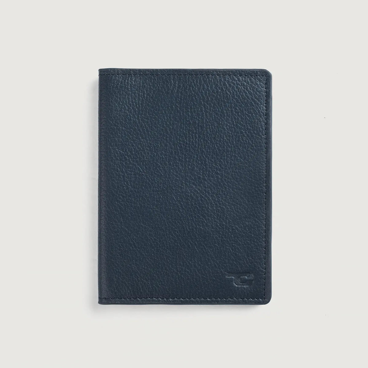 Brex Bernardi Blue Leather Travel Wallet - blue travel leather wallet, view 1