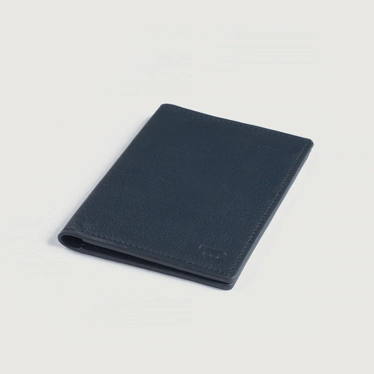 Brex Bernardi Blue Leather Travel Wallet - blue travel leather wallet, view 3