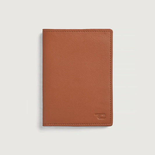 Brex Bernardi Brown Leather Travel Wallet - brown travel leather wallet, view 1