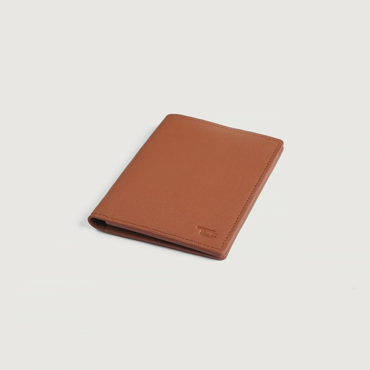 Brex Bernardi Brown Leather Travel Wallet - brown travel leather wallet, view 3