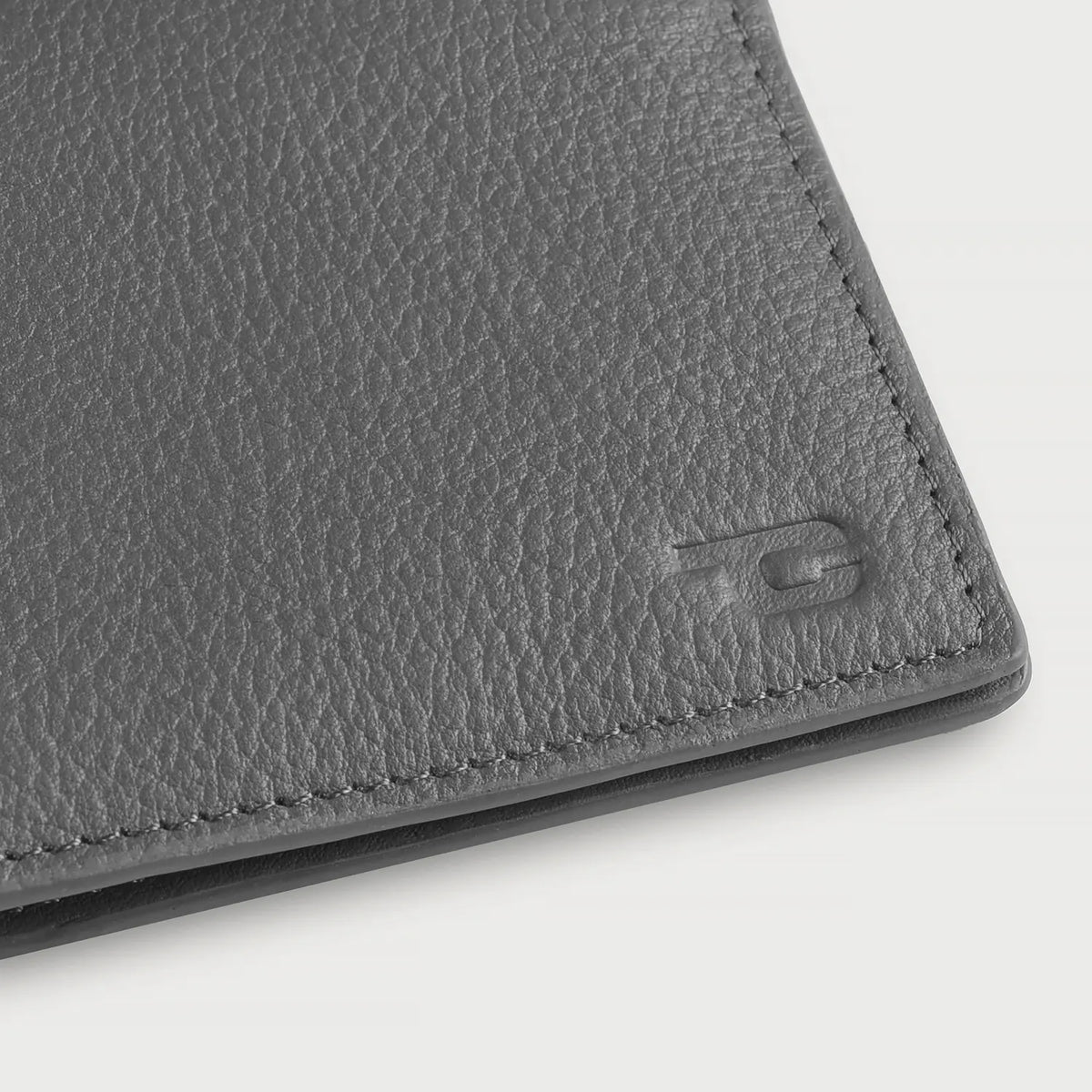 Brex Bernardi Grey Leather Travel Wallet - grey travel leather wallet, view 6