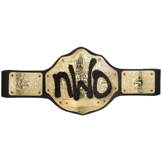 Big Gold New World Order Wrestling Championship Inspired Collectible Belt - photo 1 of 2 | Brex International