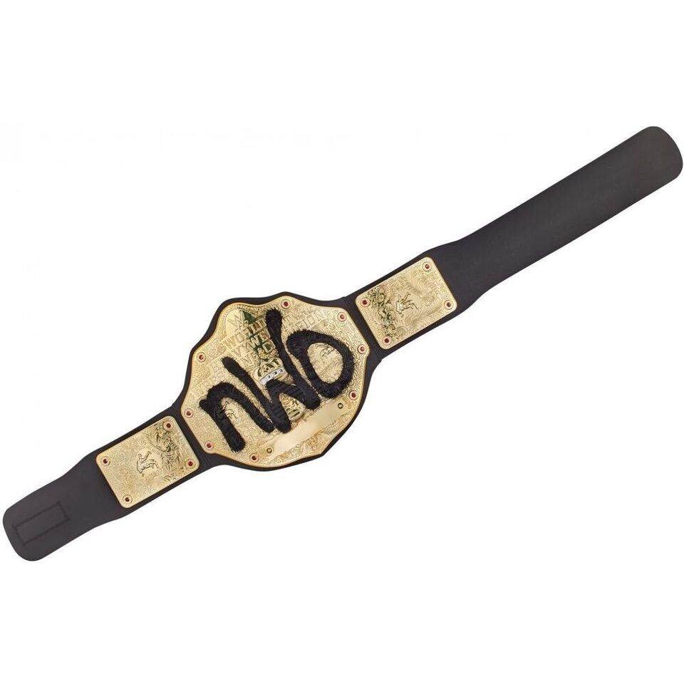 Big Gold New World Order Wrestling Championship Inspired Collectible Belt - photo 2 of 2 | Brex International
