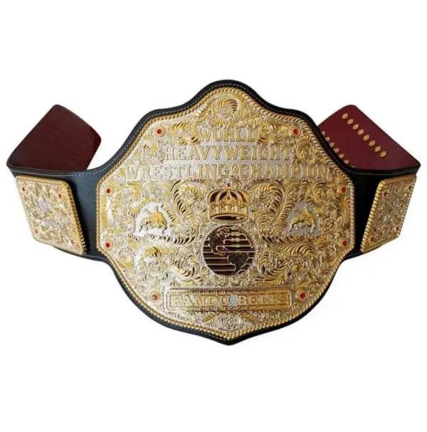 Big Gold World Die Cast Dual Plated Heavyweight Championship Inspired Belt - photo 2 of 12 | Brex International