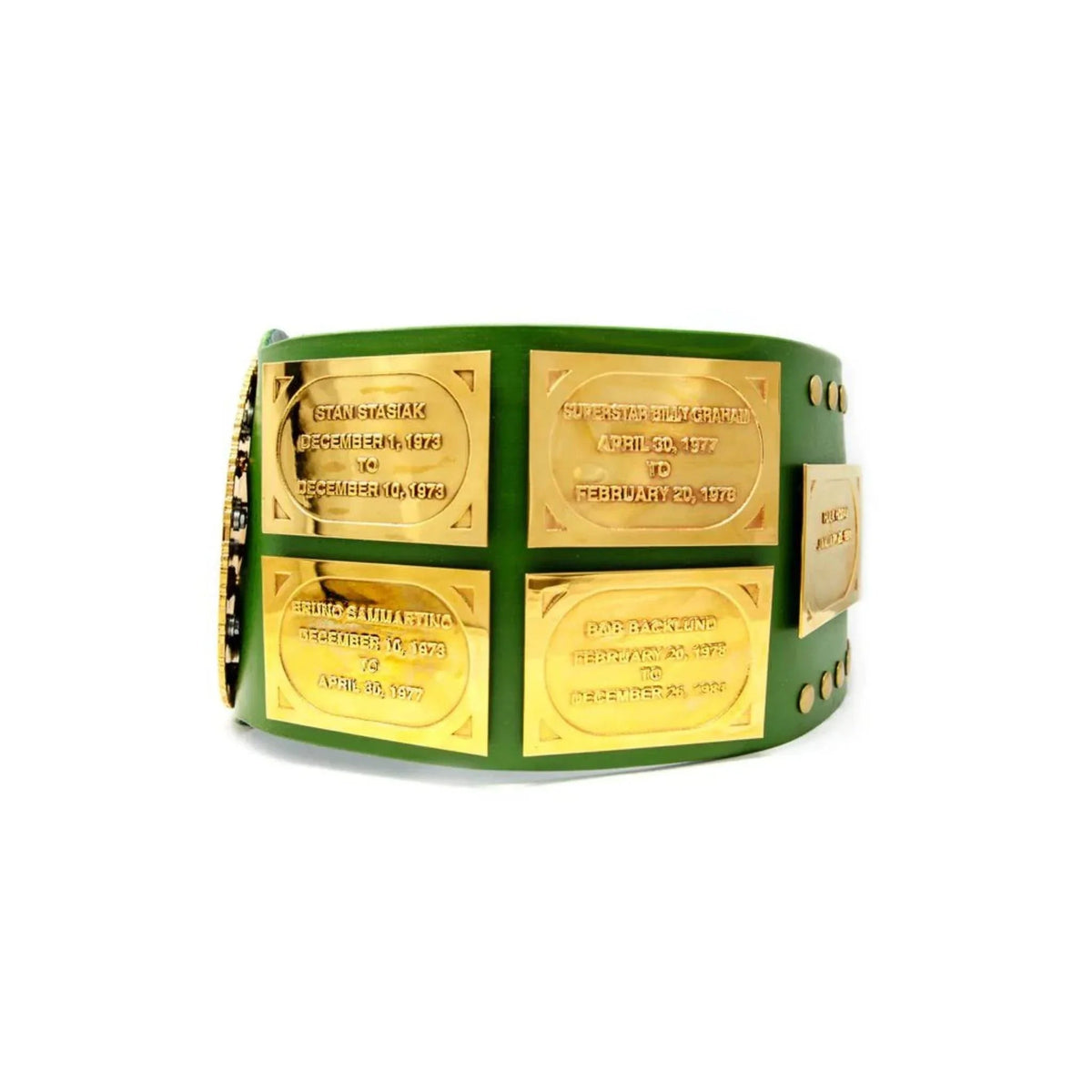Big Green Championship Inspired Collectible Title Belt - photo 3 of 3 | Brex International