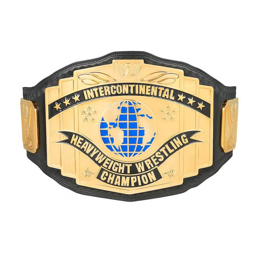 Black WWE Intercontinental Championship Inspired Collectible Title Belt - photo 1 of 2 | Brex International