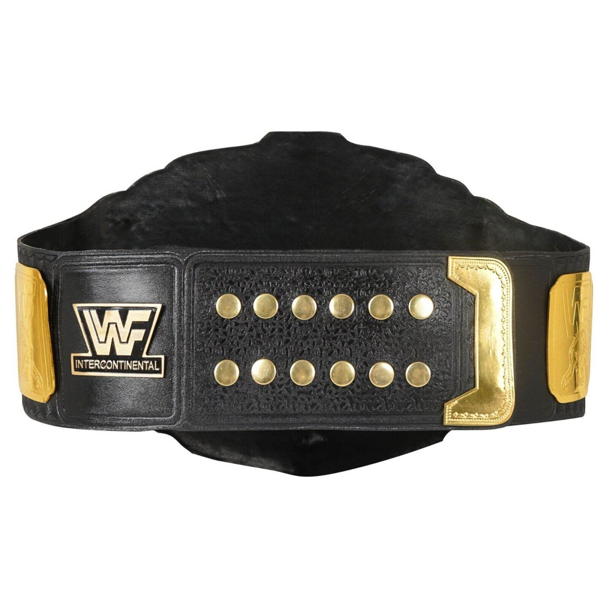 Black WWF Intercontinental Championship Inspired Collectible Title Belt - photo 3 of 5 | Brex International