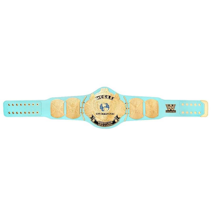 Blue WWE Winged Eagle Championship Inspired Collectible Title Belt - photo 2 of 2 | Brex International