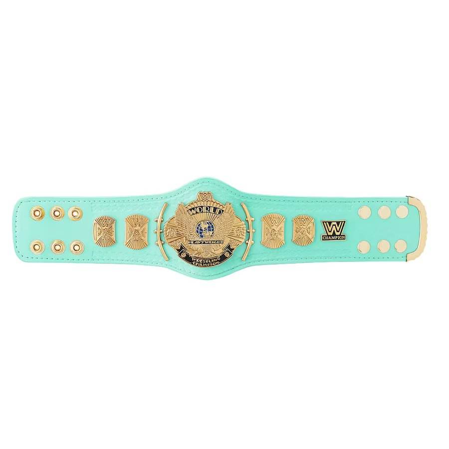 Blue WWE Winged Eagle Championship Mini Inspired Collectible Title Belt - photo 2 of 2 | Brex International