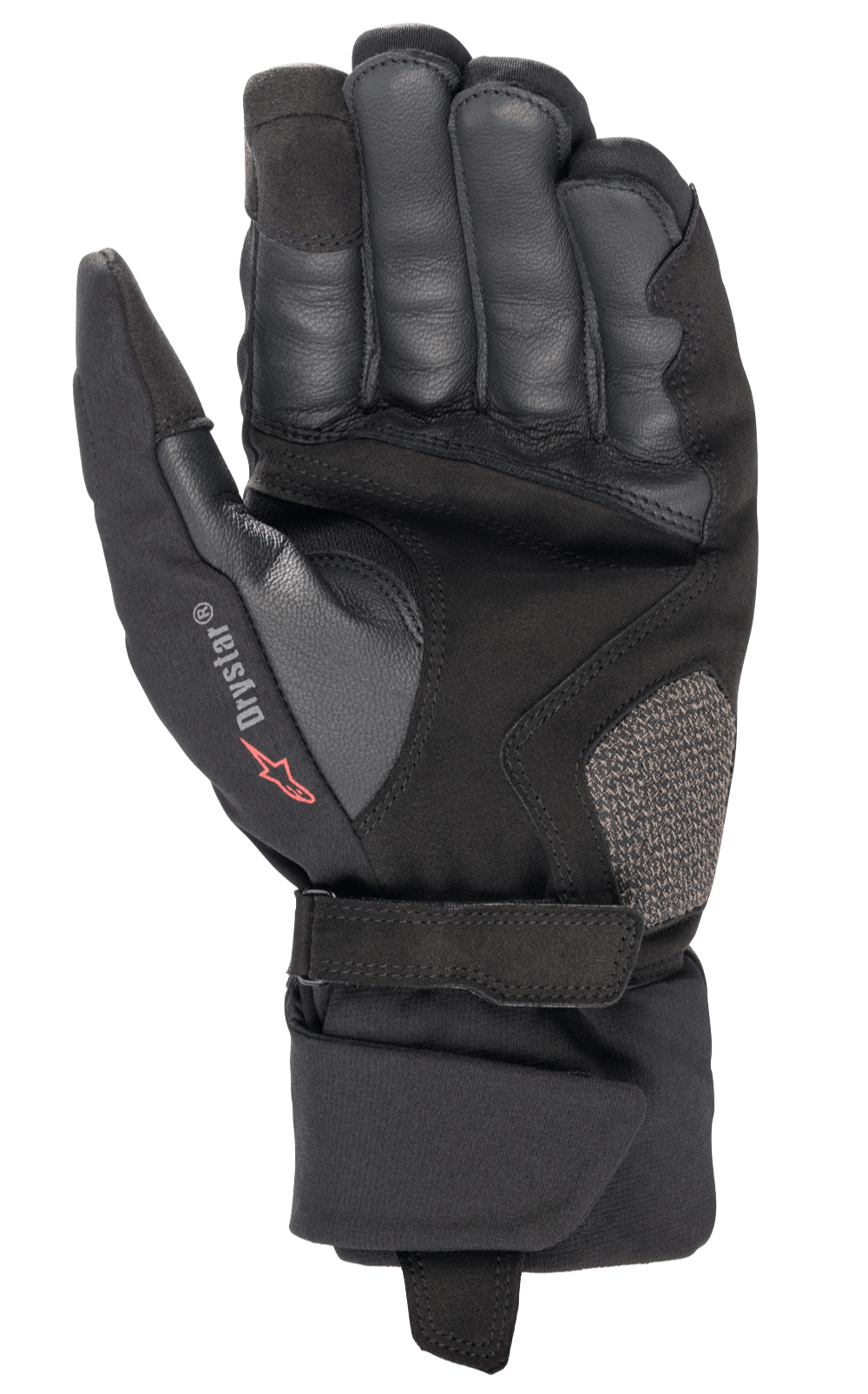 Bogota' Drystar® XF Gloves - Black/Black - Alpinestars motorcycle gloves, view 2