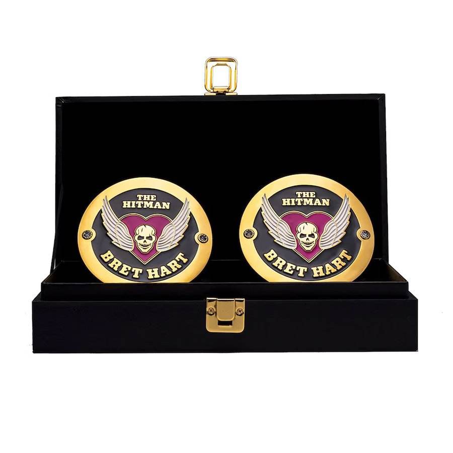 Bret Hart Championship Inspired Side Plate Box Set - photo 1 of 1 | Brex International