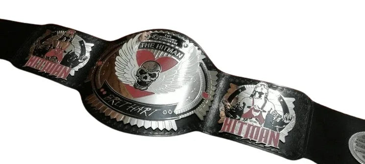 Bret Hart The Hitman Wrestling Championship Inspired Title Belt - photo 5 of 6 | Brex International