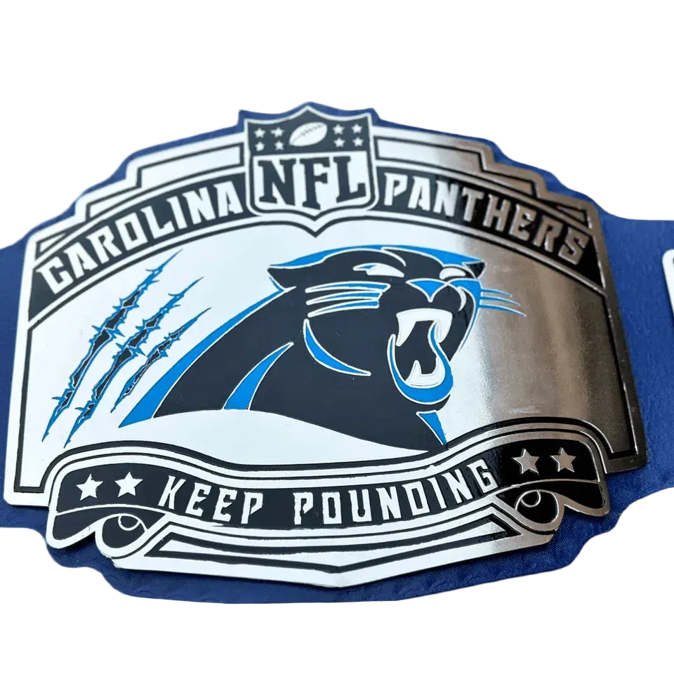 Carolina Panthers NFL Super Bowl Adult Championship Inspired Collectible Belt - photo 1 of 2 | Brex International