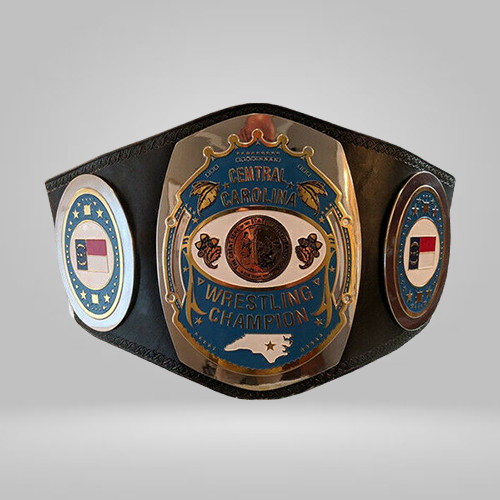 Central Carolina Heavyweight Wrestling Champion Inspired Belt Great Seal State NWA AWA - photo 1 of 1 | Brex International