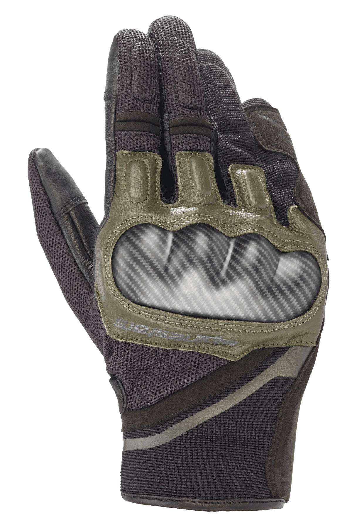 Chrome Gloves - Black Forest - Alpinestars motorcycle gloves, view 1