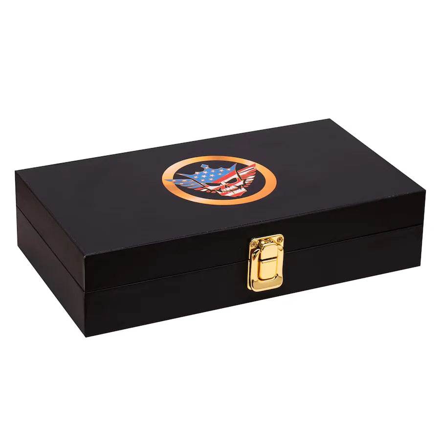 Collectible WWE Cody Rhodes Championship Belt Side Plates Box Set - photo 2 of 3 | Brex International