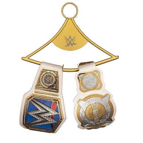 Collectible WWE Wrestling Title Belt Brass Hanger - photo 2 of 4 | Brex International