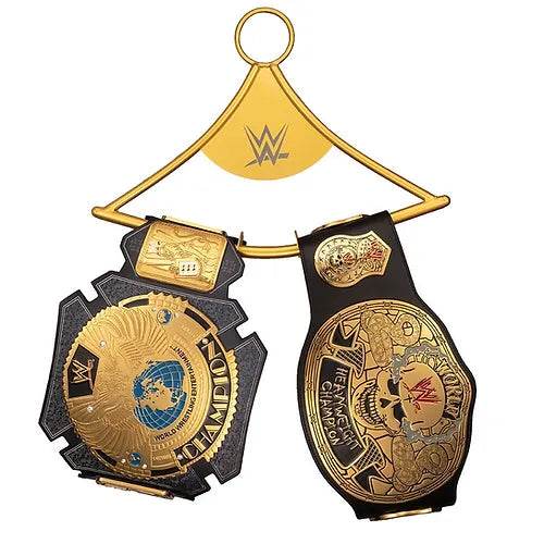 Collectible WWE Wrestling Title Belt Brass Hanger - photo 4 of 4 | Brex International