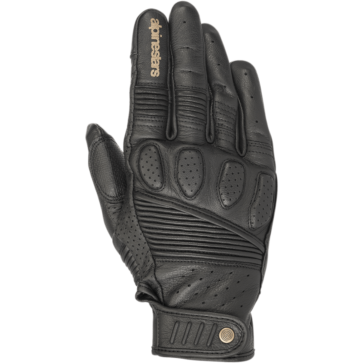 Crazy Eight Gloves - Black/Black - Alpinestars motorcycle gloves, view 1