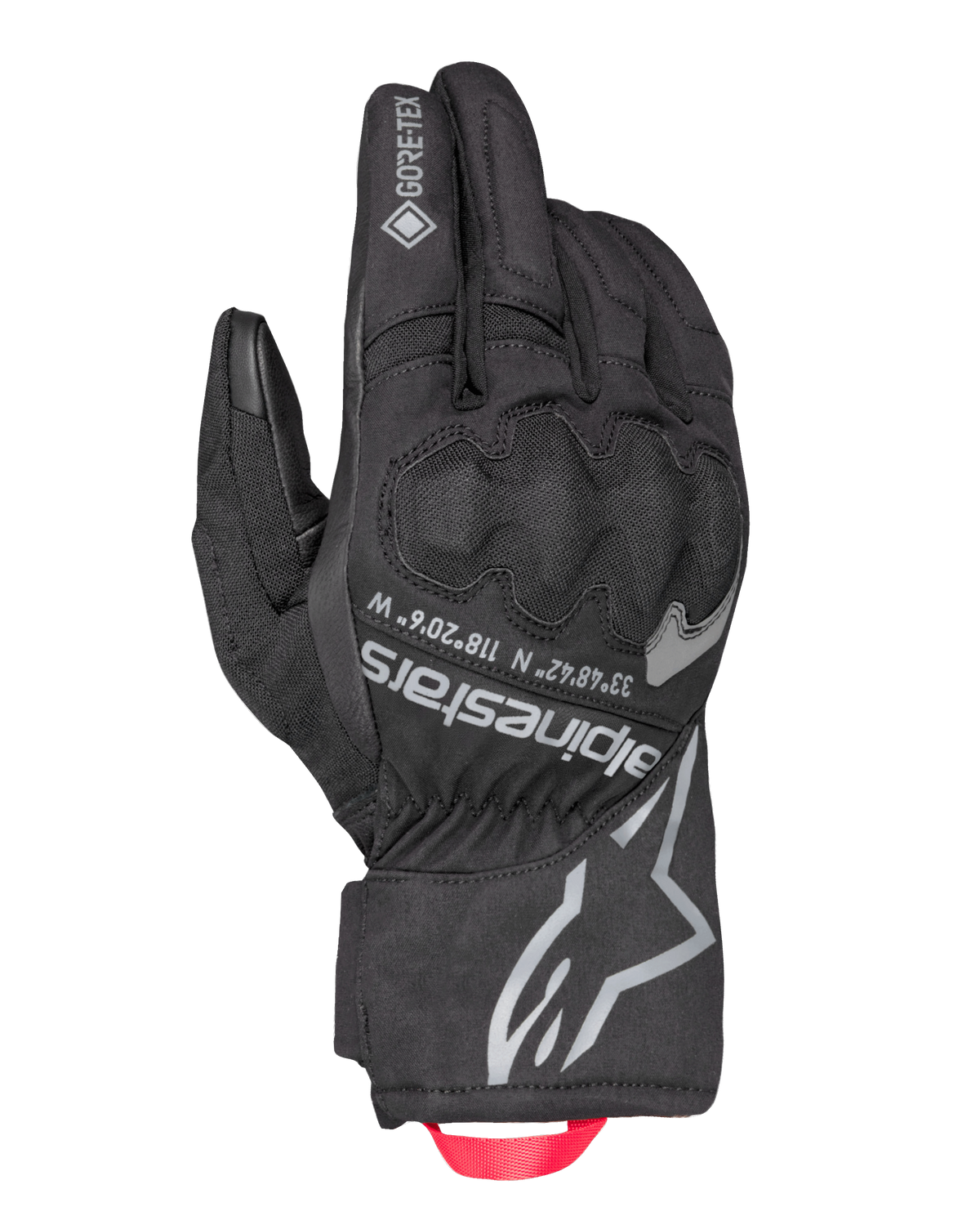 Crestone Gore-Tex Insulated Gloves - Black - Alpinestars motorcycle gloves, view 1