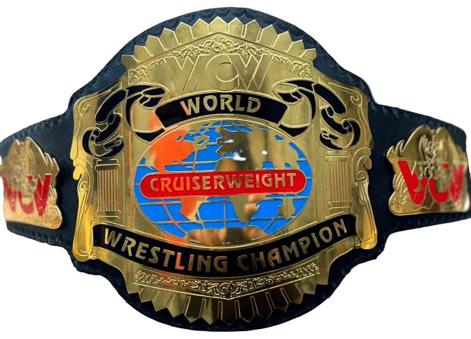 Cruiserweight World Championship Wrestling Entertainment Inspired Collectible Belt - photo 1 of 4 | Brex International