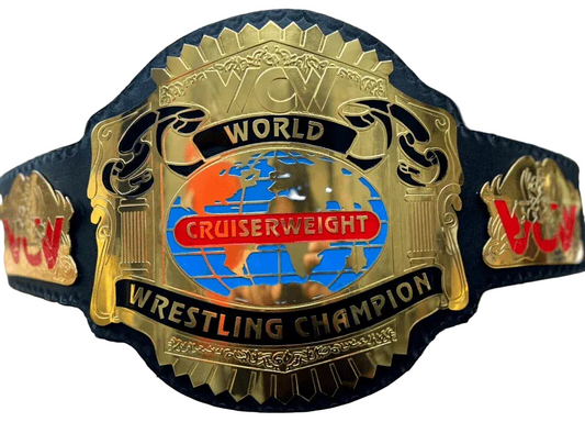 Cruiserweight World Championship Wrestling Entertainment Inspired Collectible Belt - photo 1 of 4 | Brex International