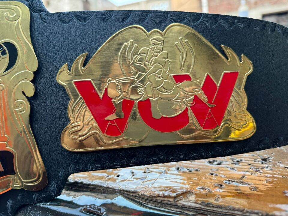 Cruiserweight World Championship Wrestling Entertainment Inspired Collectible Belt - photo 2 of 4 | Brex International