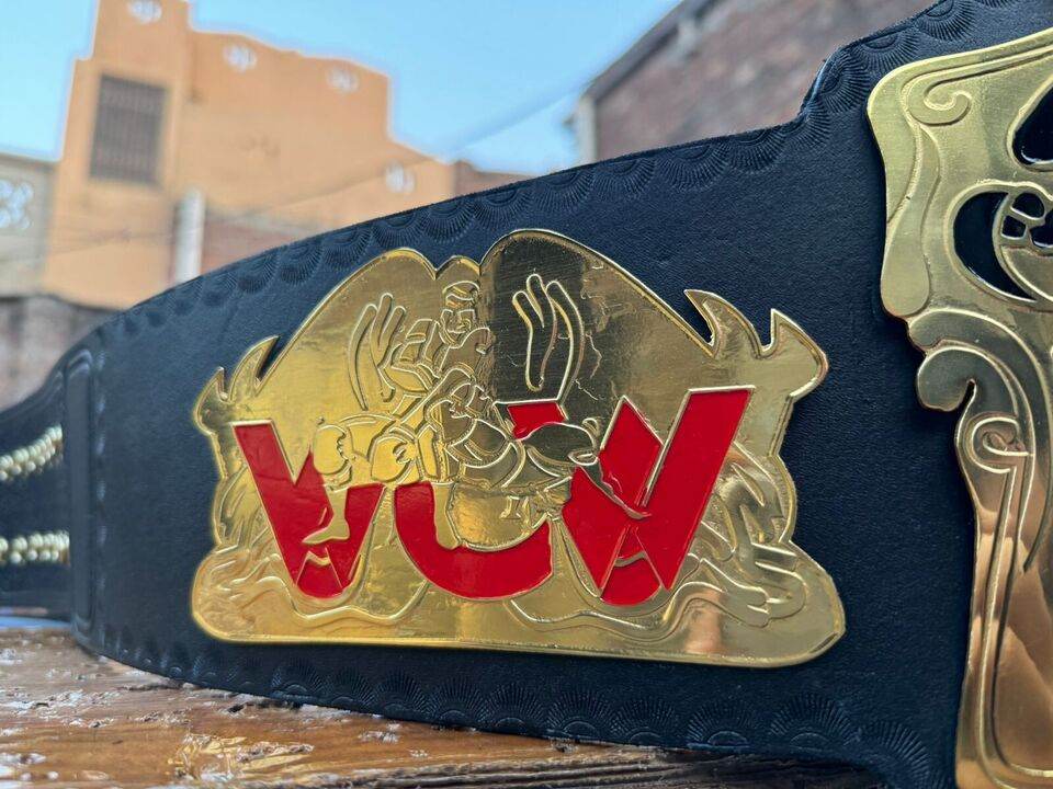Cruiserweight World Championship Wrestling Entertainment Inspired Collectible Belt - photo 3 of 4 | Brex International