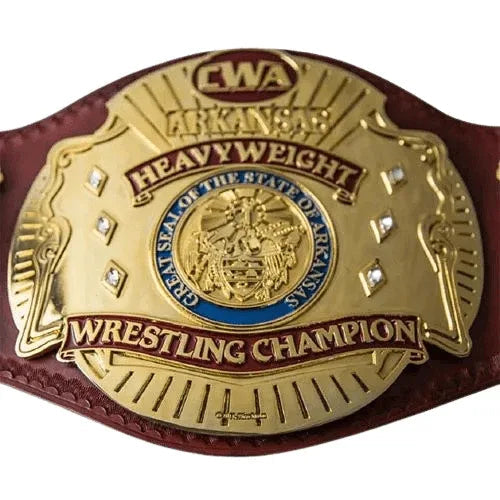 CWA Heavyweight Great Seal of the State Championship Inspired Belt - photo 1 of 3 | Brex International