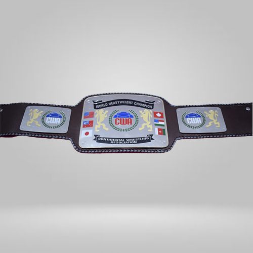 CWA World Heavyweight Continental Wrestling Championship Inspired Belt - photo 1 of 2 | Brex International