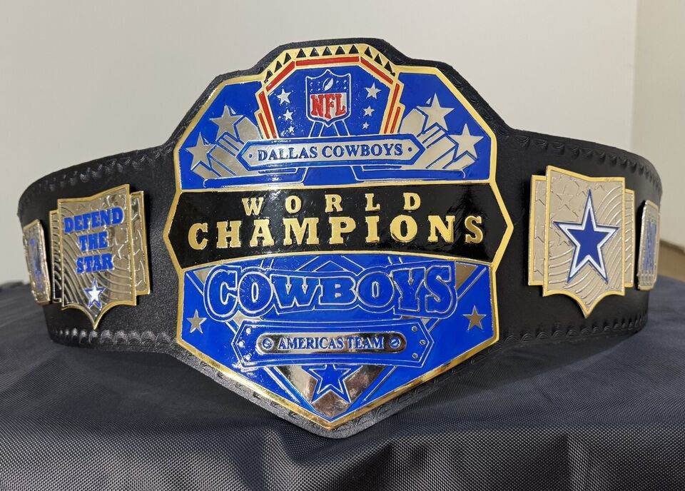 Dallas Cowboys Championship Belt 2mm brass adult size Inspired Belt - photo 4 of 4 | Brex International