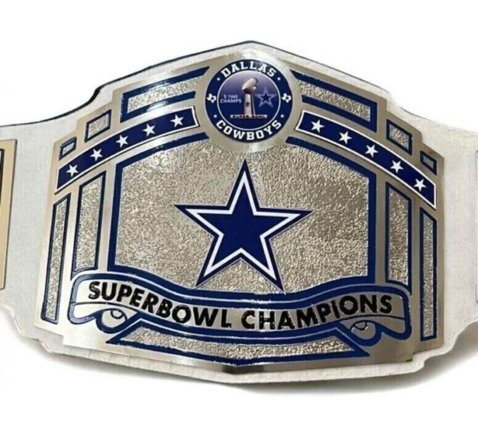 Dallas Cowboys Superbowl Champions Inspired Title Belt - photo 1 of 5 | Brex International